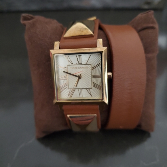 Vince Camuto studded wrap watch - Picture 4 of 10